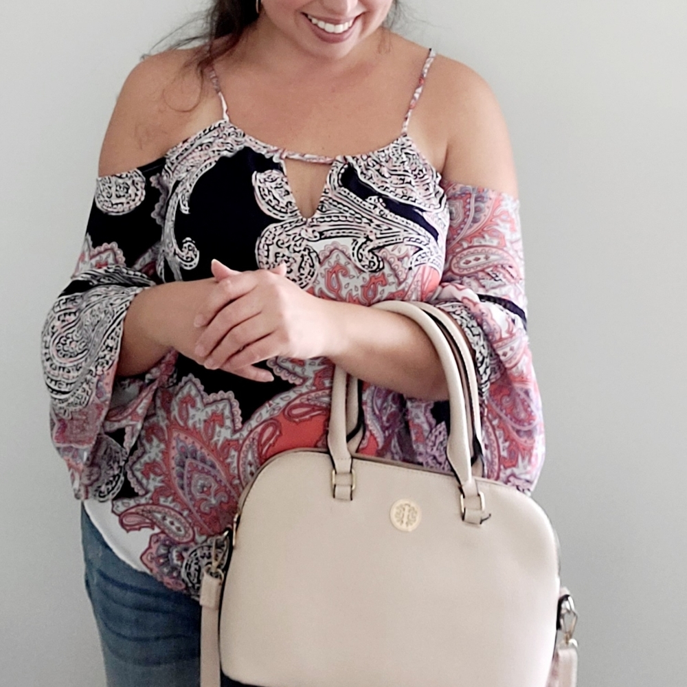 Rose color purse